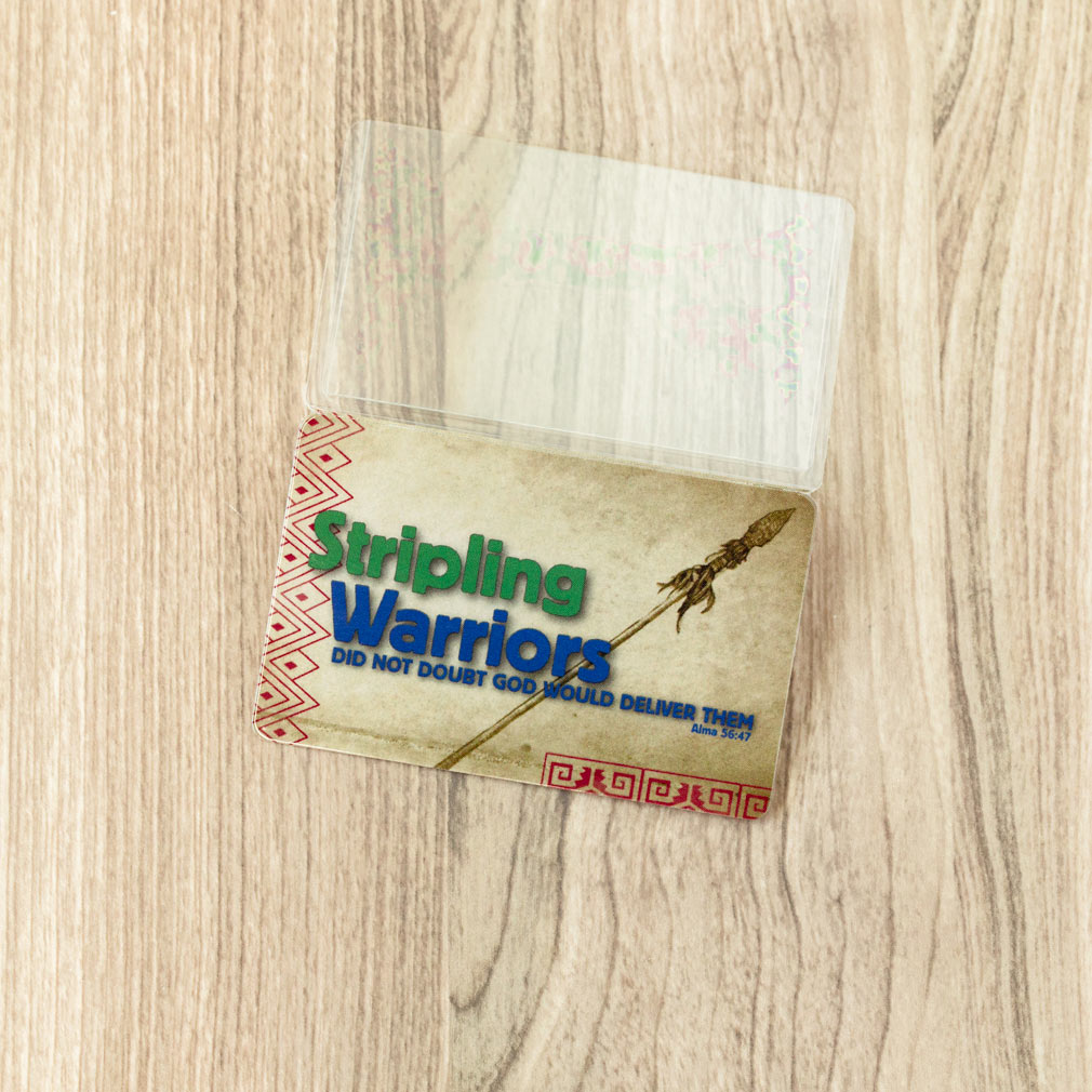 Stripling warriors Youth Temple Recommend Holder - CH-YRH100