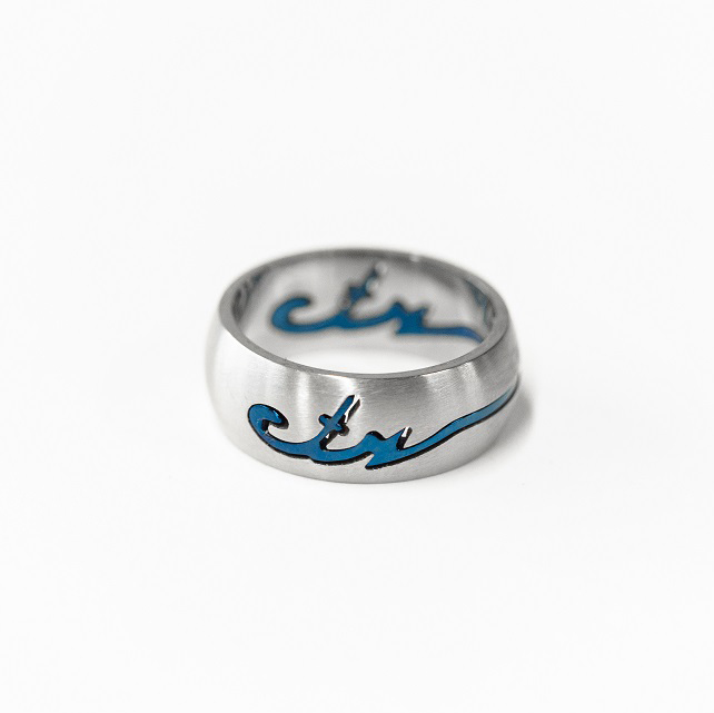 Blue Signature CTR Ring - RM-C12174