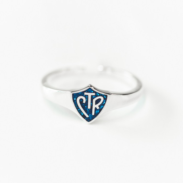 Blue Sparkle CTR Ring - RM-C20214