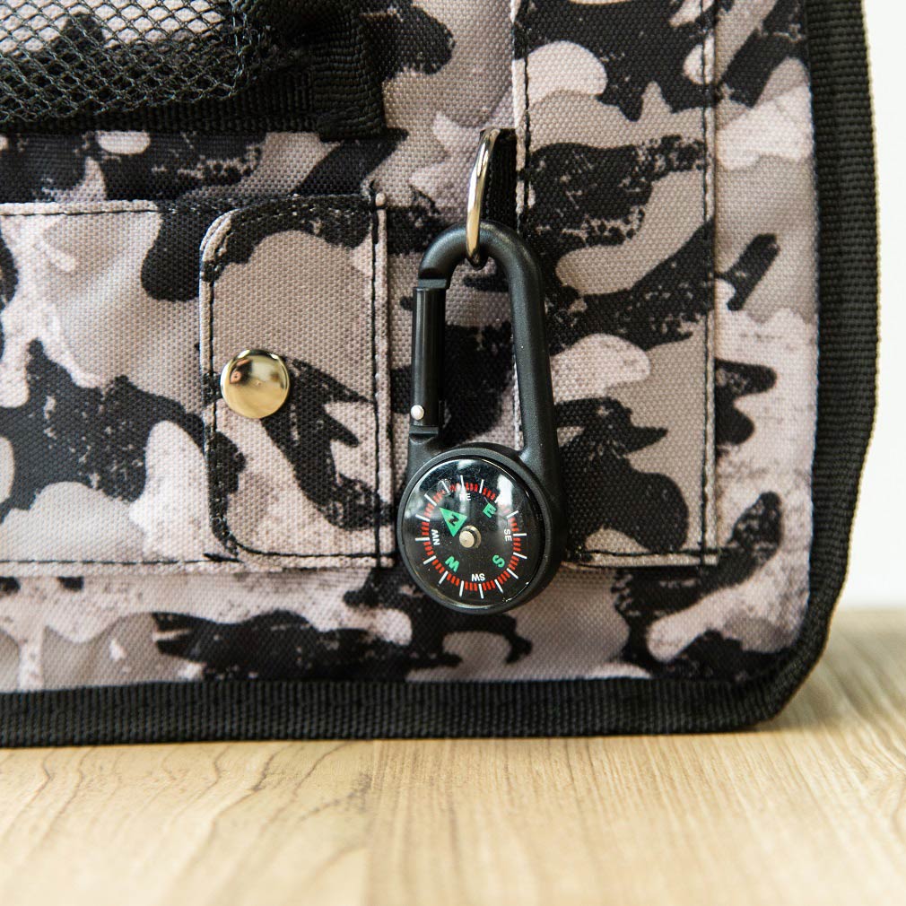 Gray Camo Scripture Case with Compass - BM-BWCAMO-COLIN