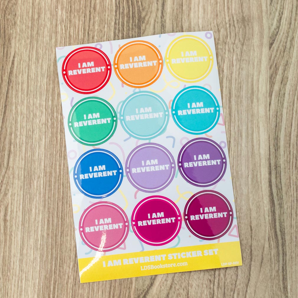 I Am Reverent Sticker Pack - LDP-SP-REV