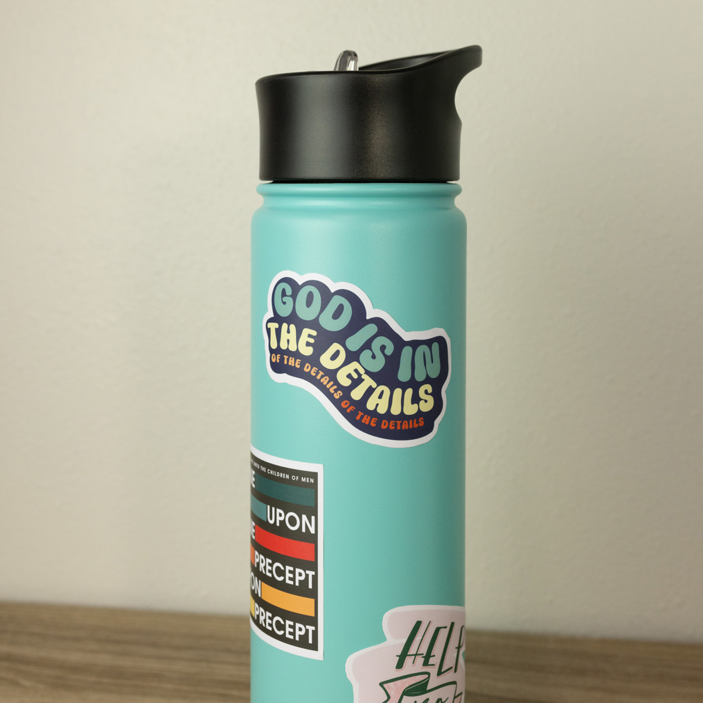 God is In the Details Vinyl Sticker - LDP-VS-GID