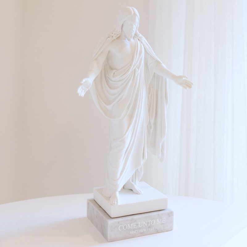 Marble Christus Statue Base - LDP-STT-MB