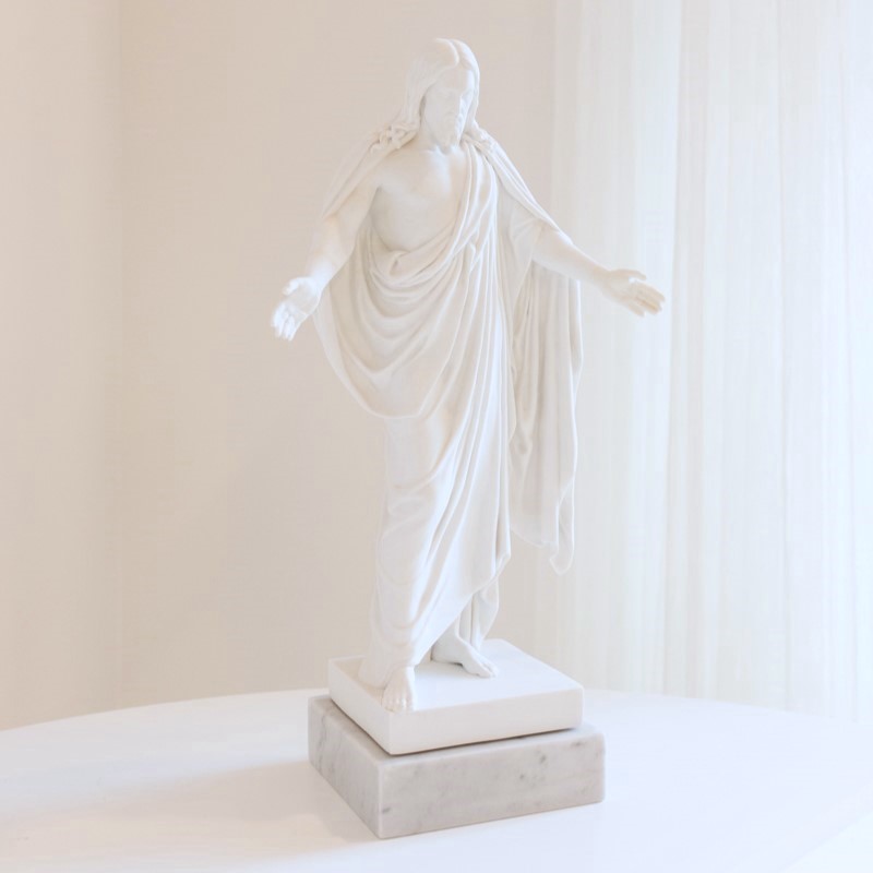 Marble Christus Statue Base - LDP-STT-MB