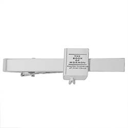 Book of Mormon Tie Clip - Silver
