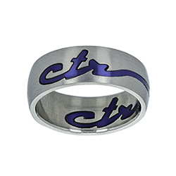 Blue Signature CTR Ring 