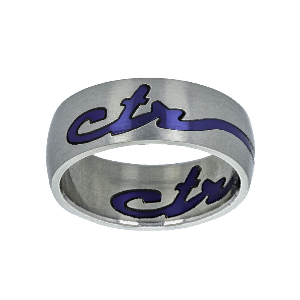Blue Signature CTR Ring - RM-C12174