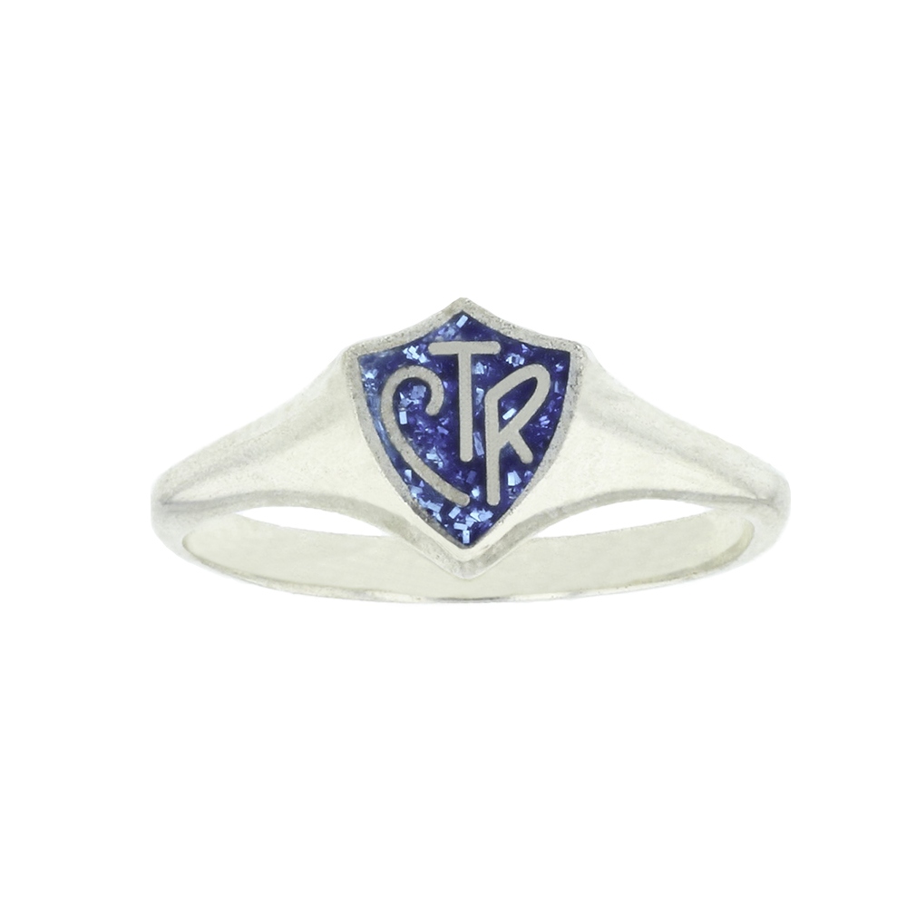 Blue Sparkle CTR Ring - RM-C20214