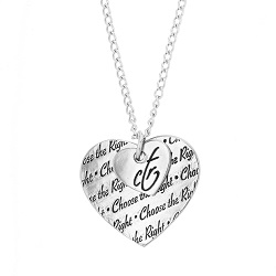 CTR Double Heart Necklace