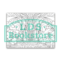Washington D.C. Temple Coloring Page - Digital Download