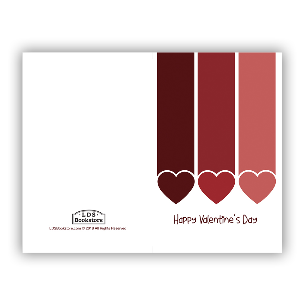 Falling Hearts Valentine's Day Card - Digital Download - LDPD-PBL249