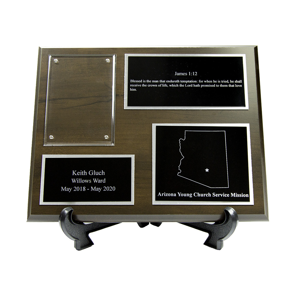 Missionary Plaque REPLACEMENT PLATES - LDP-REPLACEMENTPLATE
