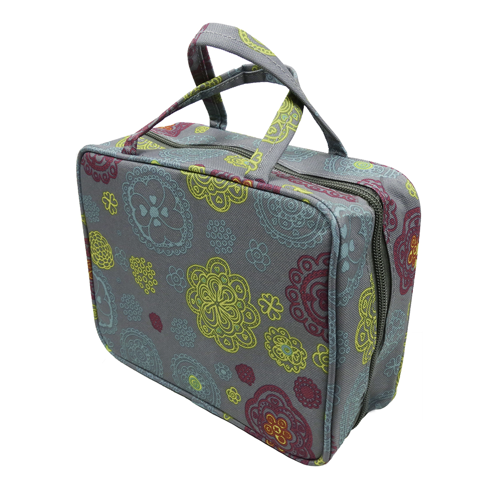 Gray Floral Print Case - BM-ANNEKA