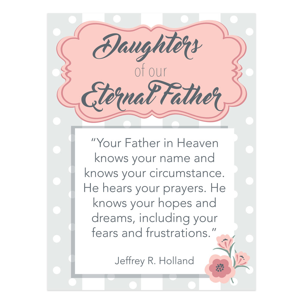 Daughter of our Eternal Father - Digital Download - LDPD-PBLAPRLVT