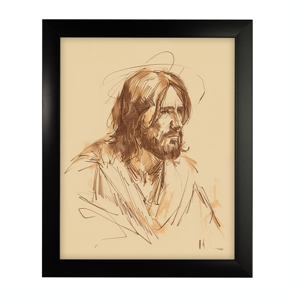Author of Our Faith - Framed/Unframed Wall Art - LDP-ART-DA-AF