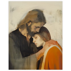 Beauty for Ashes - Framed/Unframed Wall Art