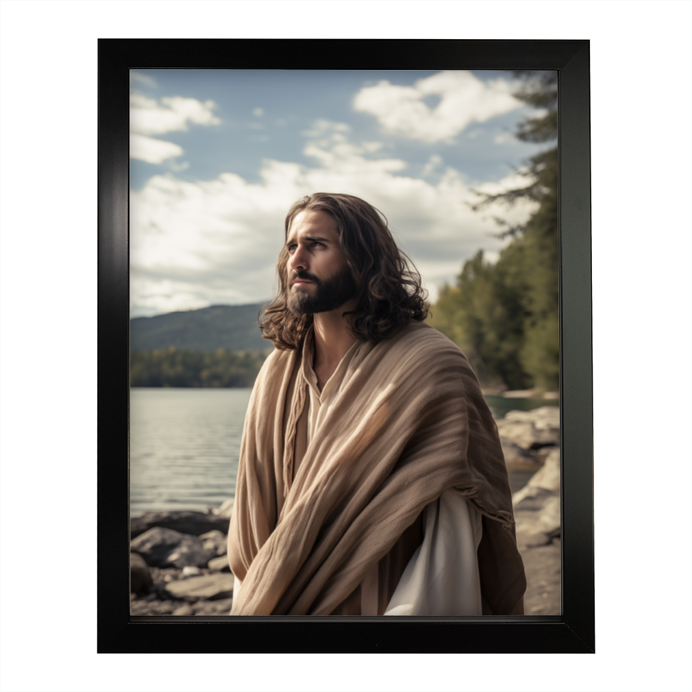 Beside Still Waters - Framed/Unframed Wall Art - LDP-ART-DA-BSW