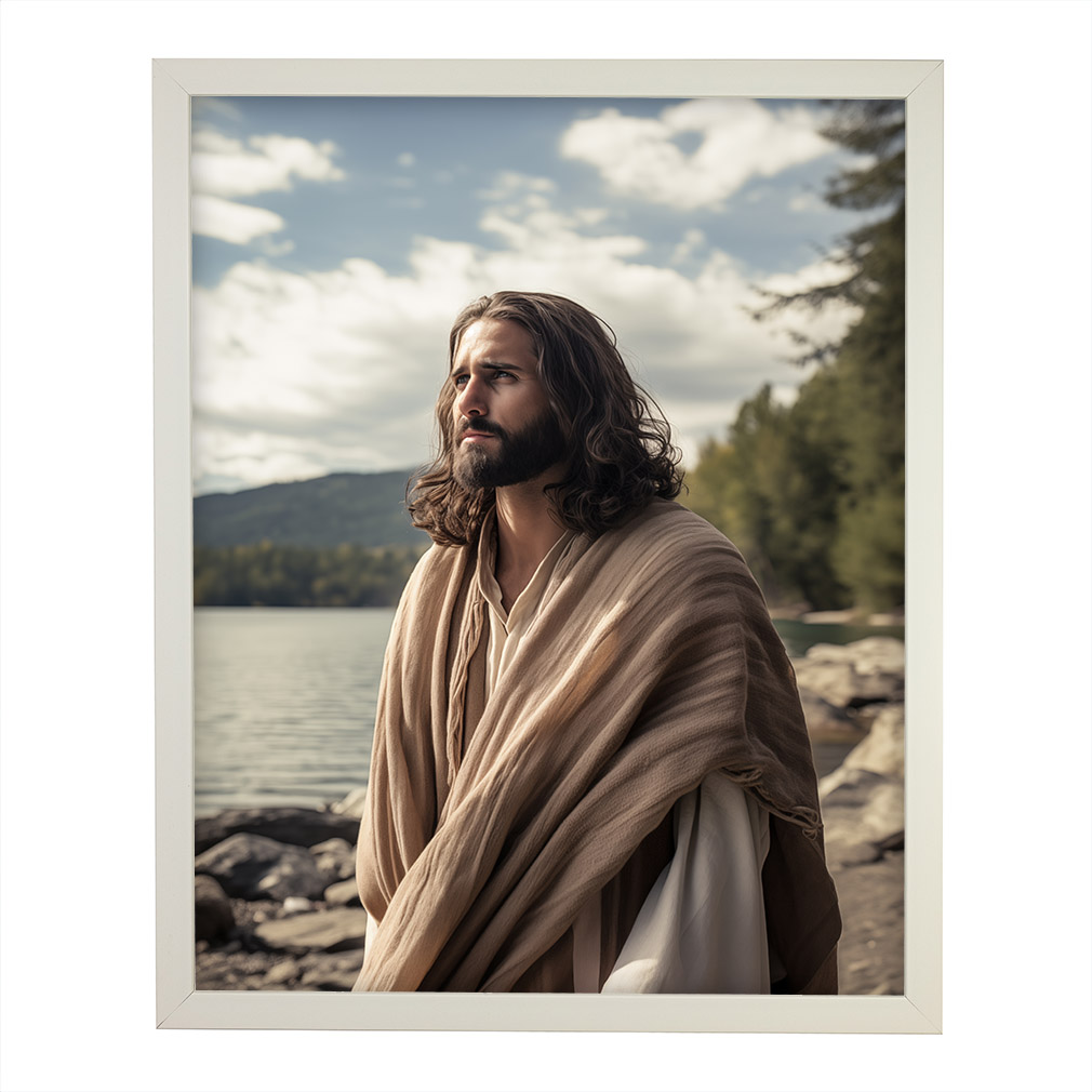 Beside Still Waters - Framed/Unframed Wall Art - LDP-ART-DA-BSW