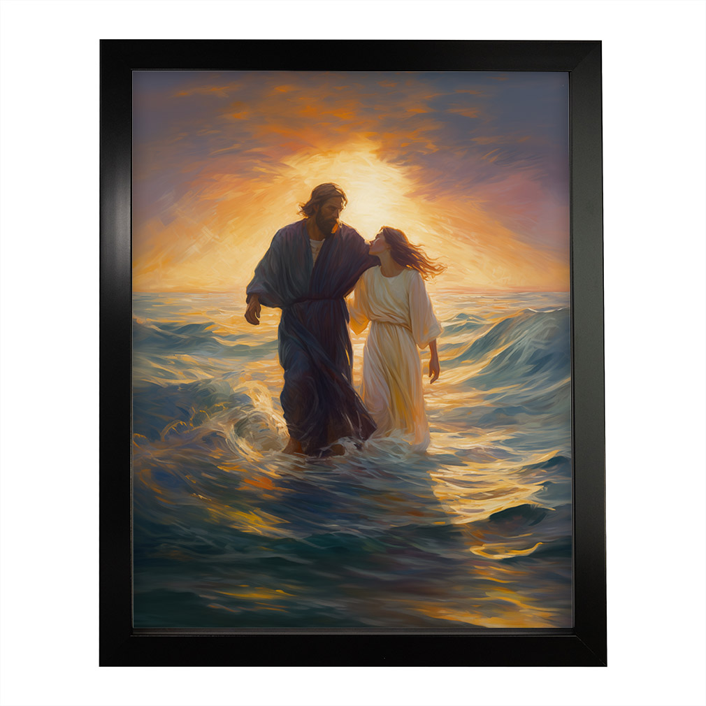 The Elements Sweetly Rest - Framed/Unframed Wall Art - LDP-ART-DA-ESR