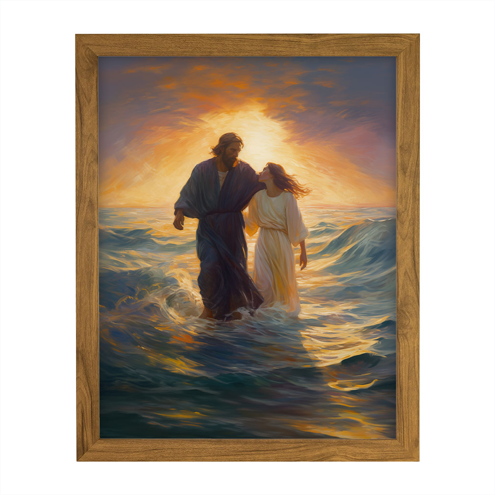 The Elements Sweetly Rest - Framed/Unframed Wall Art - LDP-ART-DA-ESR
