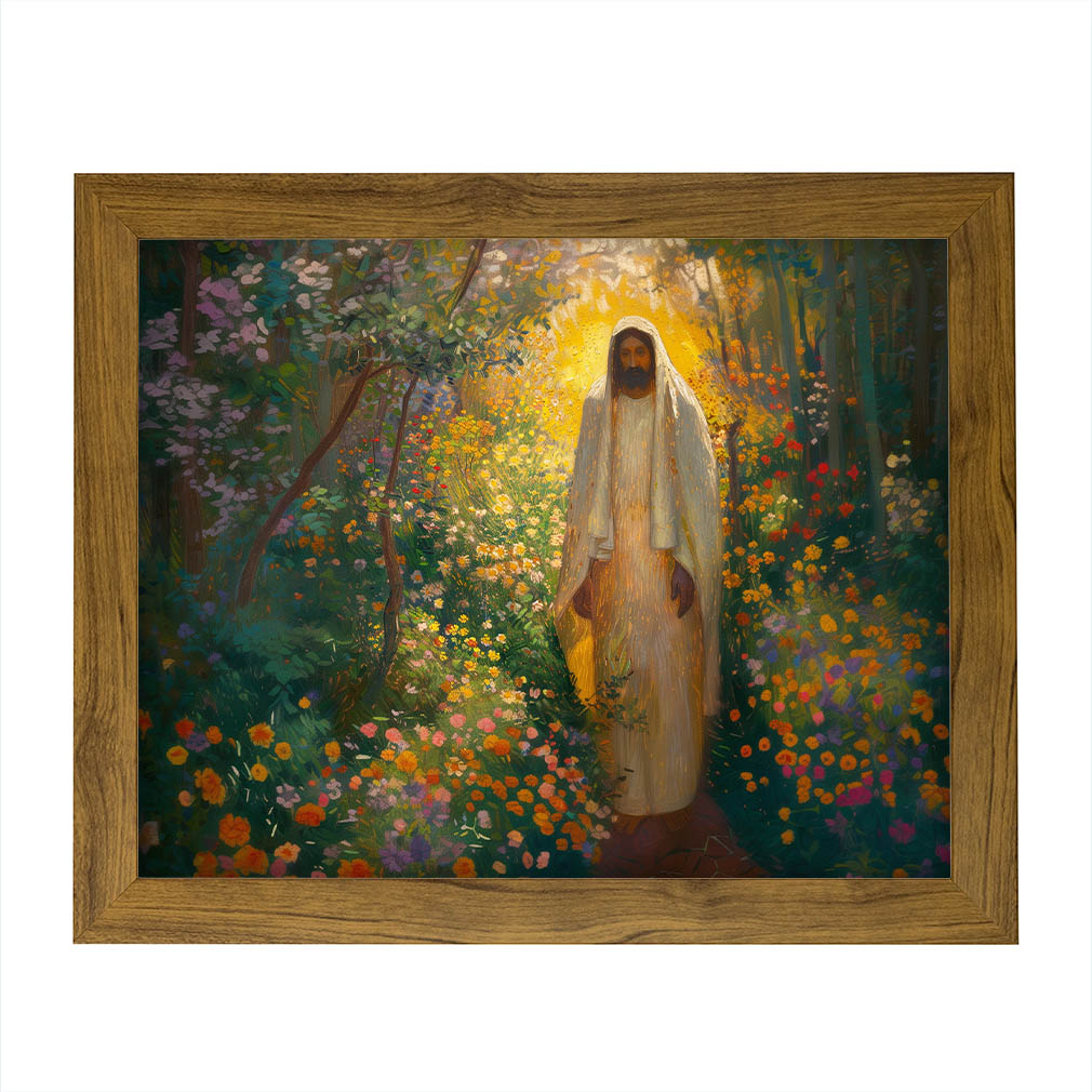 God is Love - Framed/Unframed Wall Art - LDP-ART-DA-GIL