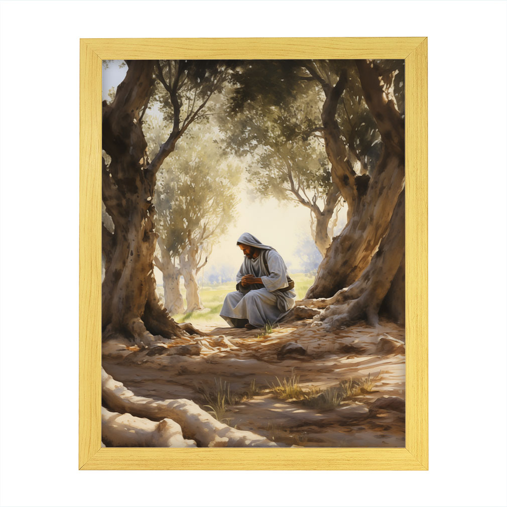 Garden Morning - Framed/Unframed Wall Art - LDP-ART-DA-GM