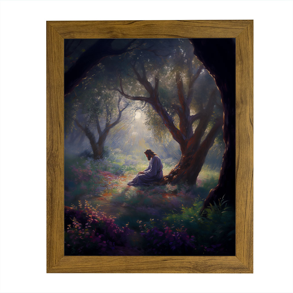 Glory of Gethsemane - Framed/Unframed Wall Art - LDP-ART-DA-GOG