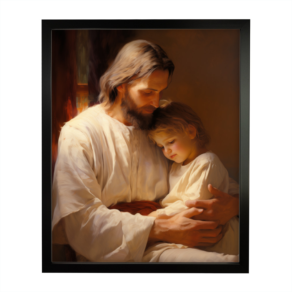 How Dear Are Little Children - Framed/Unframed Wall Art - LDP-ART-DA-HDLC