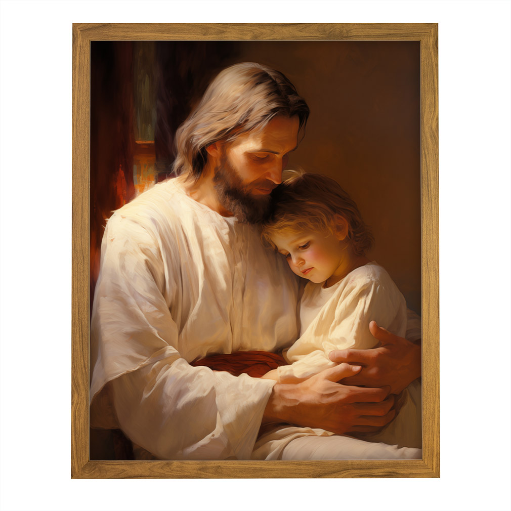 How Dear Are Little Children - Framed/Unframed Wall Art - LDP-ART-DA-HDLC
