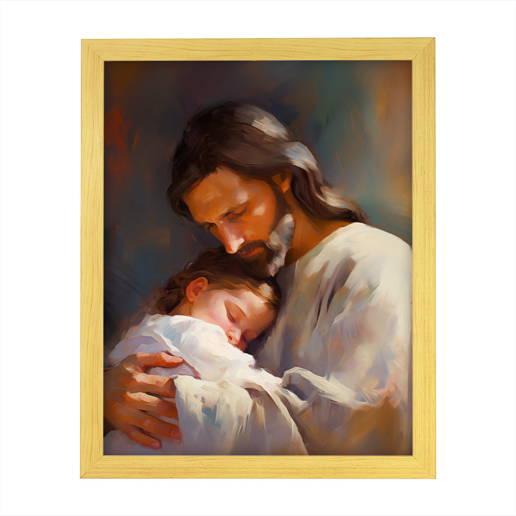 Heaven's Embrace - Framed/Unframed Wall Art - LDP-ART-DA-HE