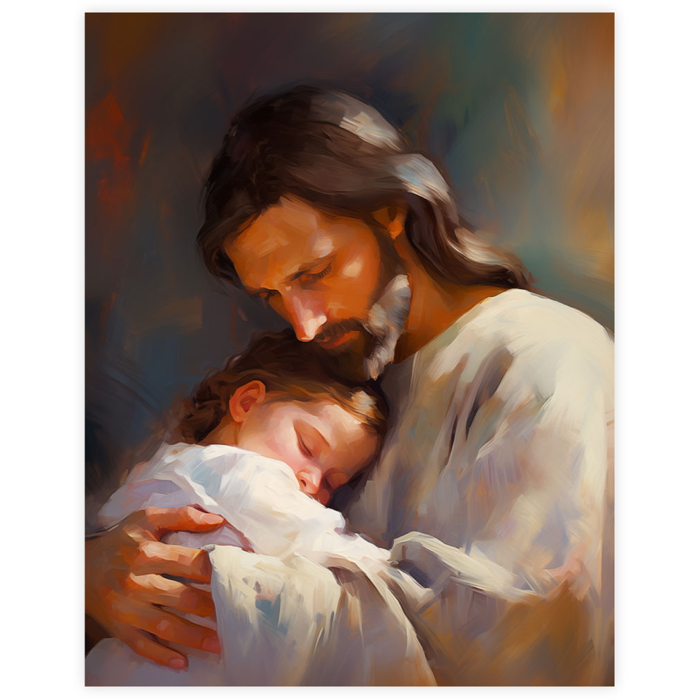 Heaven's Embrace - Framed/Unframed Wall Art - LDP-ART-DA-HE