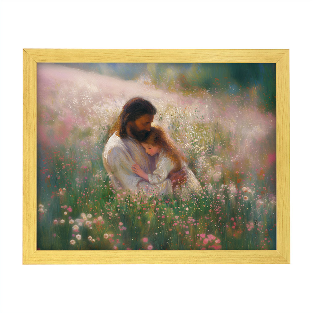 I Feel My Savior's Love - Framed/Unframed Wall Art - LDP-ART-DA-IFSL