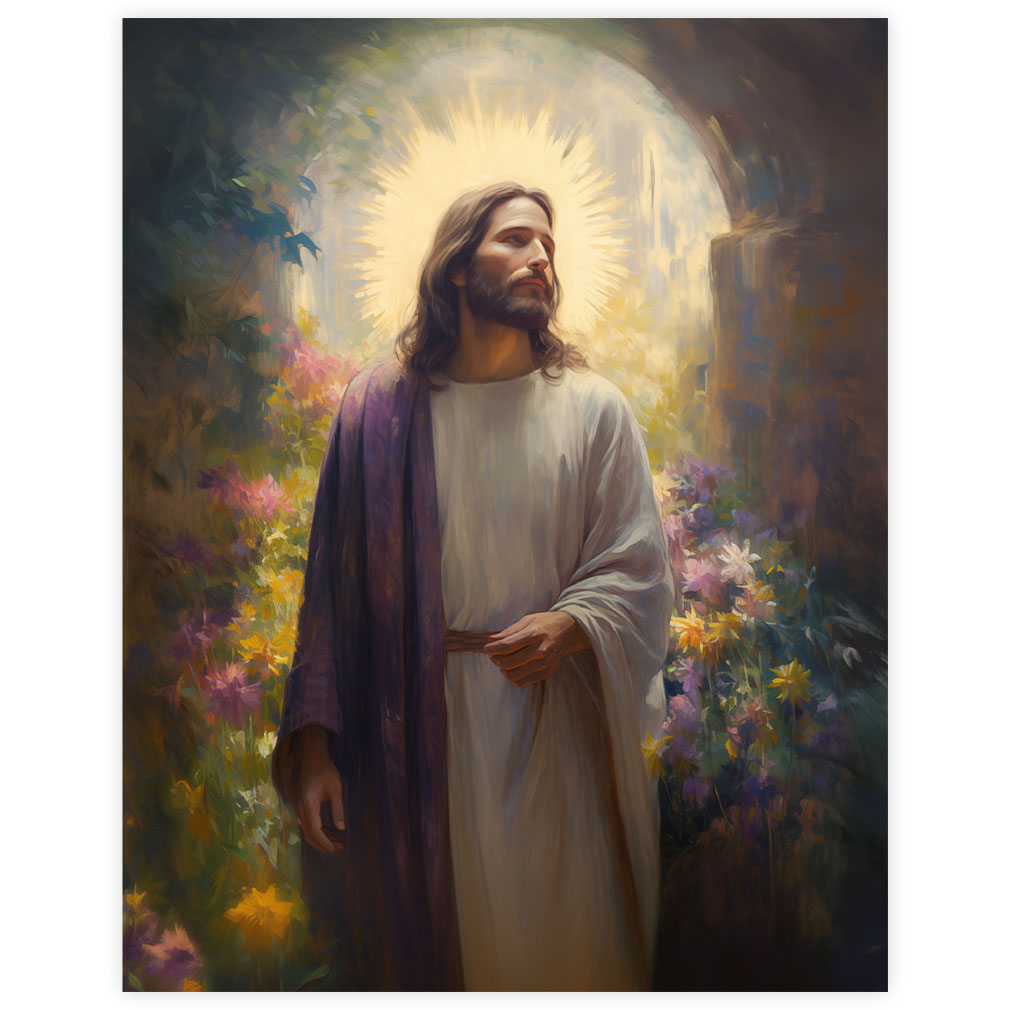 Joy Cometh in the Morning - Framed/Unframed Wall Art - LDP-ART-DA-JCM