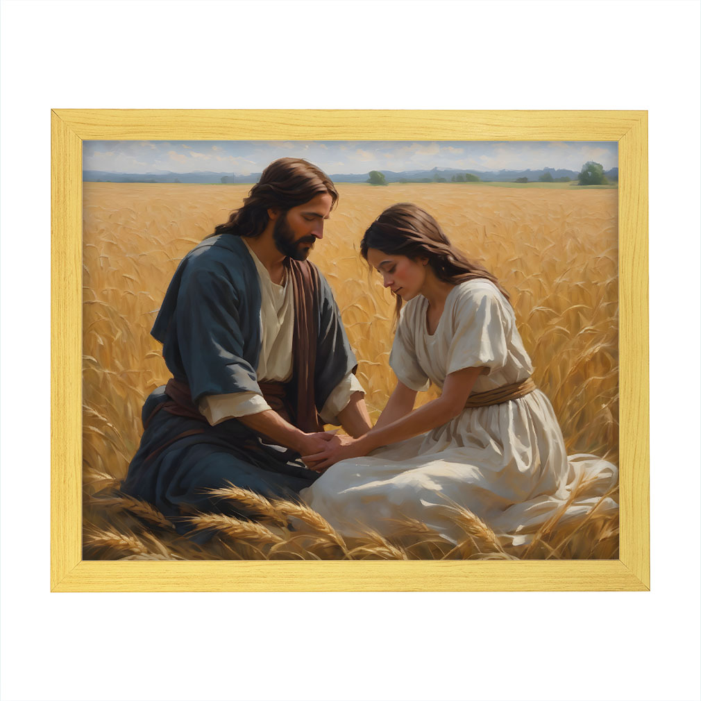 The Laborers Are Few - Framed/Unframed Wall Art - LDP-ART-DA-LF