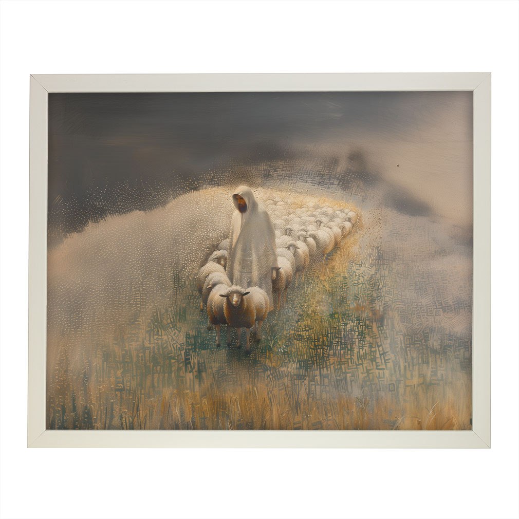 The Lord is My Shepherd - Framed/Unframed Wall Art - LDP-ART-DA-LMS
