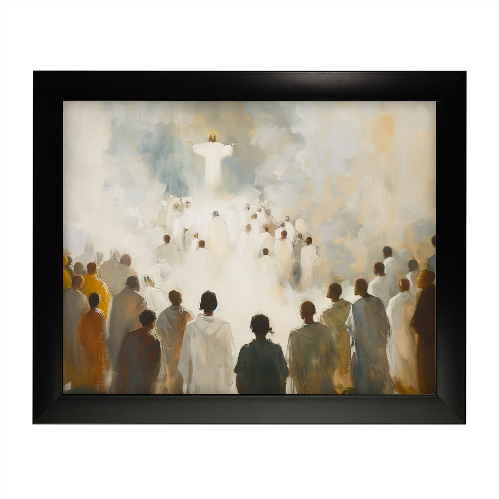 Let Zion in Her Beauty Rise - Framed/Unframed Wall Art - LDP-ART-DA-LZBR