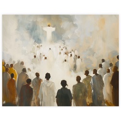 Let Zion in Her Beauty Rise - Framed/Unframed Wall Art
