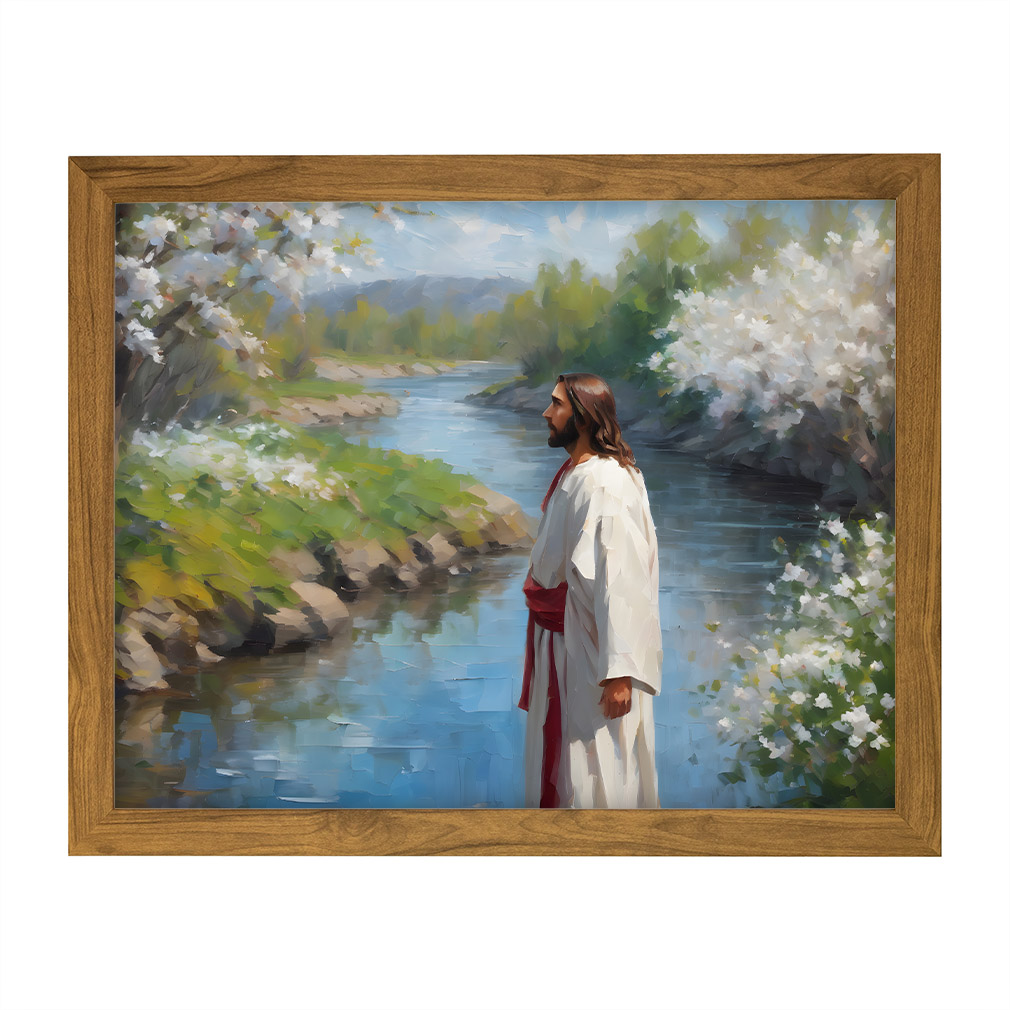 Peace Like a River - Framed/Unframed Wall Art - LDP-ART-DA-PLR