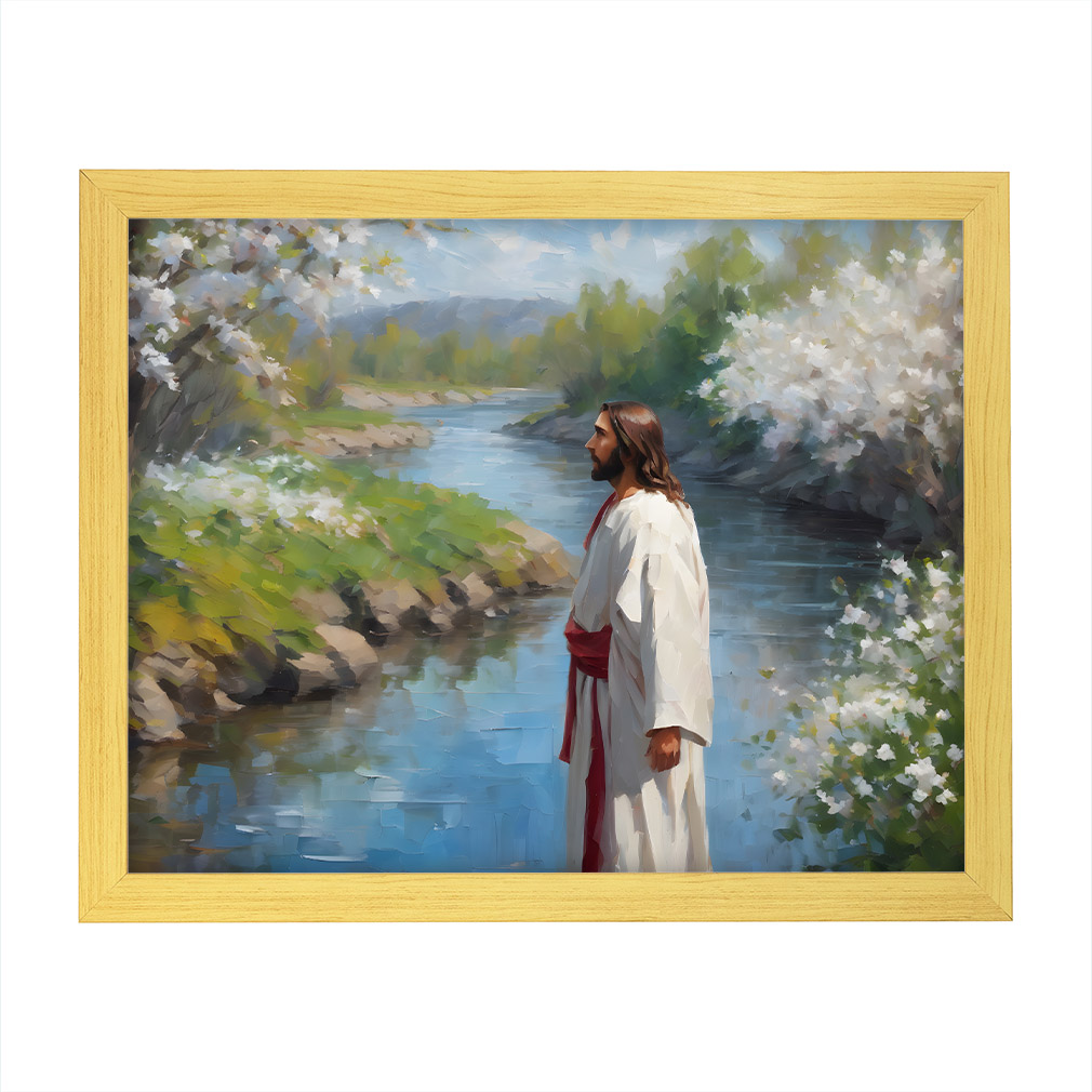 Peace Like a River - Framed/Unframed Wall Art - LDP-ART-DA-PLR