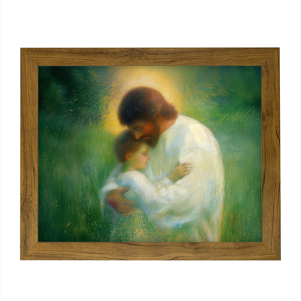 To Think About Jesus - Framed/Unframed Wall Art - LDP-ART-DA-TAB