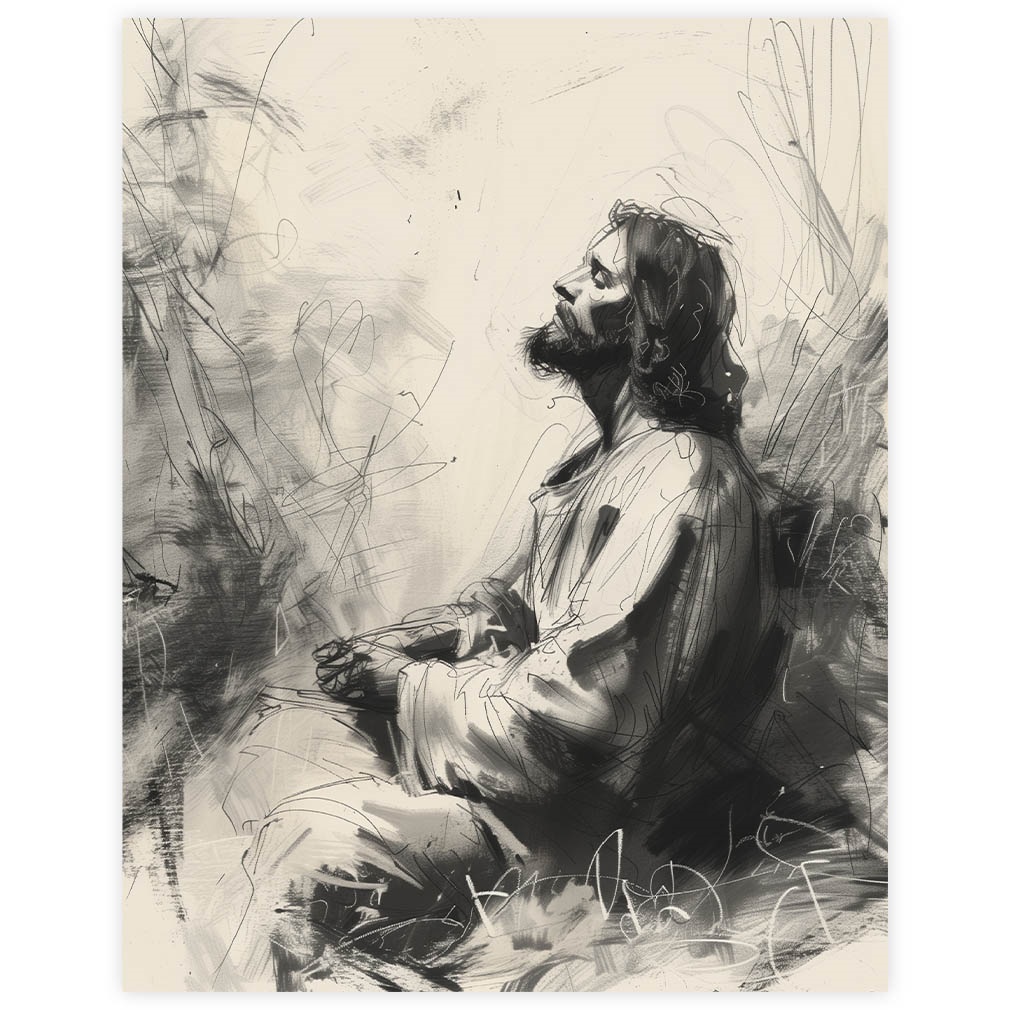 Thy Will Be Done - Framed/Unframed Wall Art