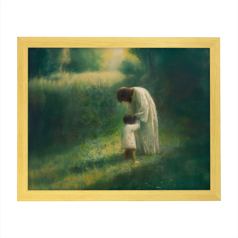 To Whom Shall We Go - Framed/Unframed Wall Art - LDP-ART-DA-TWSWG