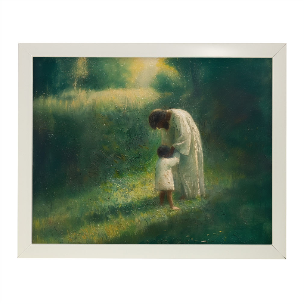 To Whom Shall We Go - Framed/Unframed Wall Art - LDP-ART-DA-TWSWG