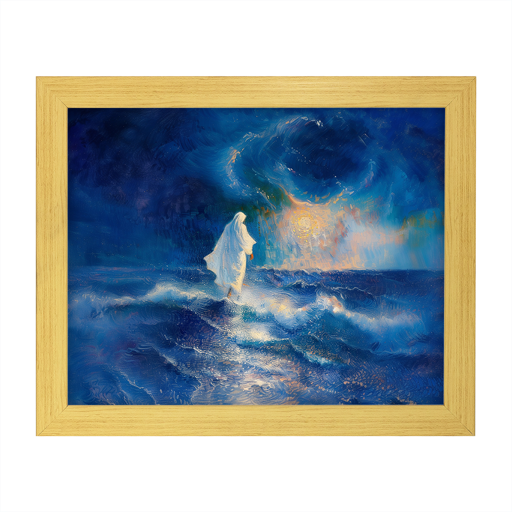 The Waves Still Know - Framed/Unframed Wall Art - LDP-ART-DA-WSK