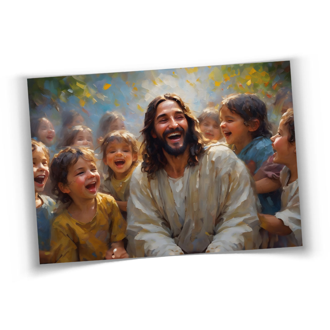 Jesus Loved the Little Children - Print