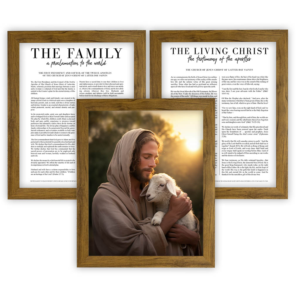 Lost and Found Proclamation Set - Framed/Unframed Wall Art - LDP-ART-PRO-SET-LF