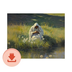 A Good Pasture - Digital Download Art