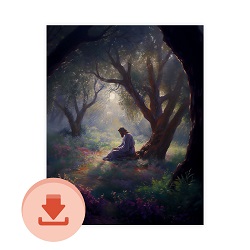 Glory of Gethsemane - Digital Download Art