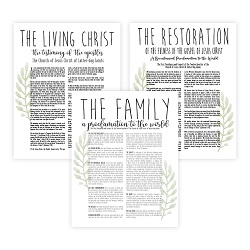 Laurel Church Proclamation Set - Framed/Unframed