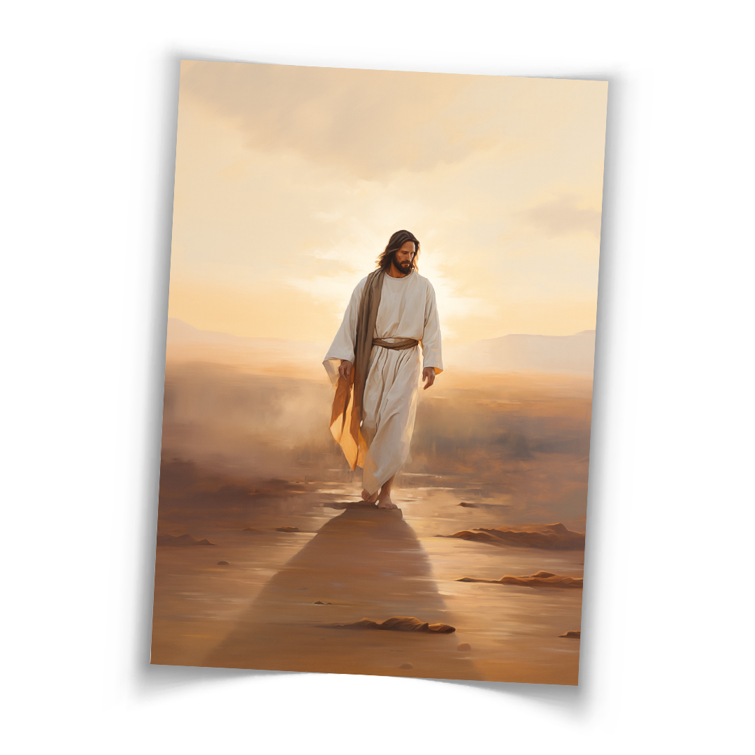 Make the Pathway Bright - Print framed art, framed lds art, jesus art, framed jesus art, lds art, art print, art prints, lds print, lds prints, lds art print, lds art prints
